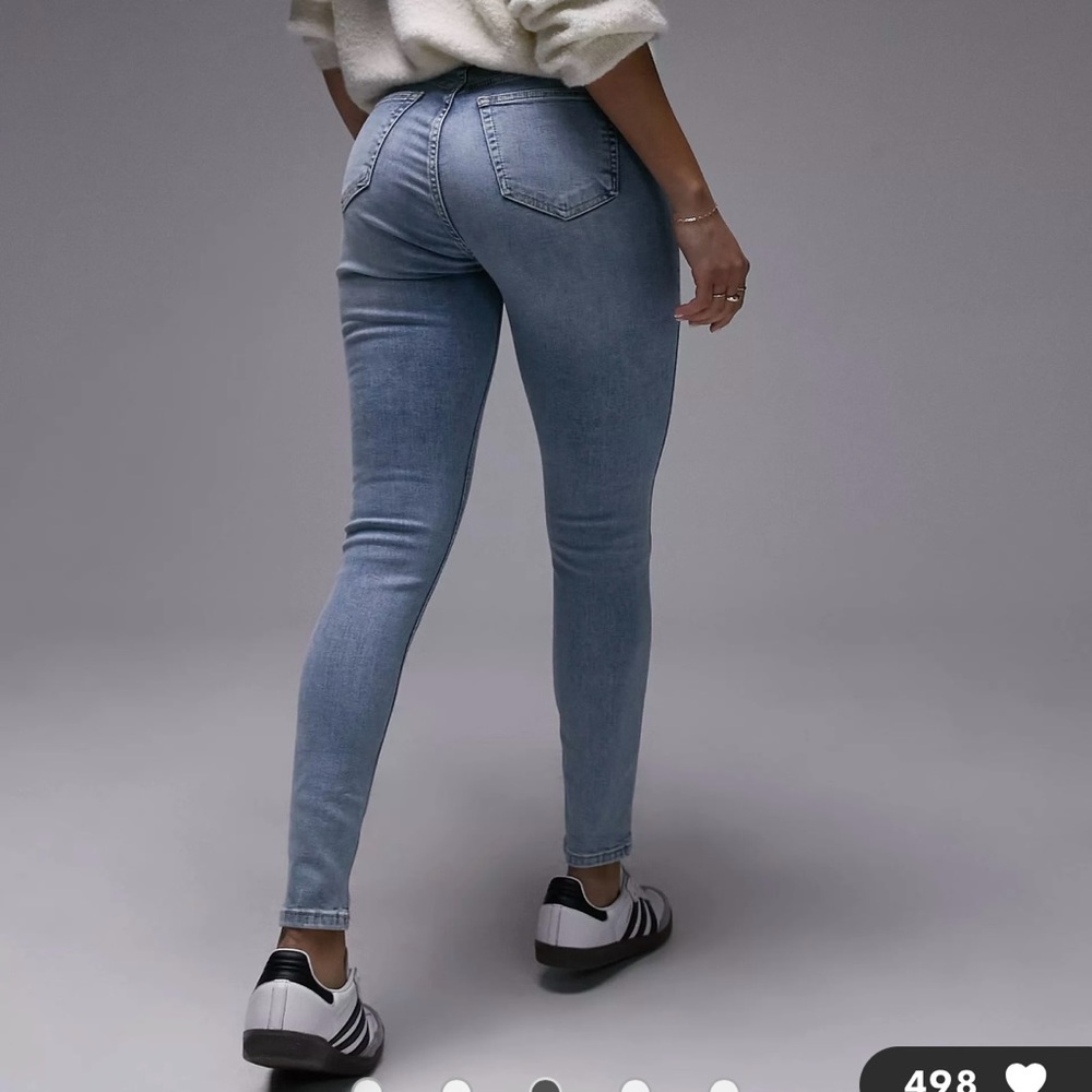 🚫SOLD🚫Topshop Jamie High Waisted Jeans Light Wash